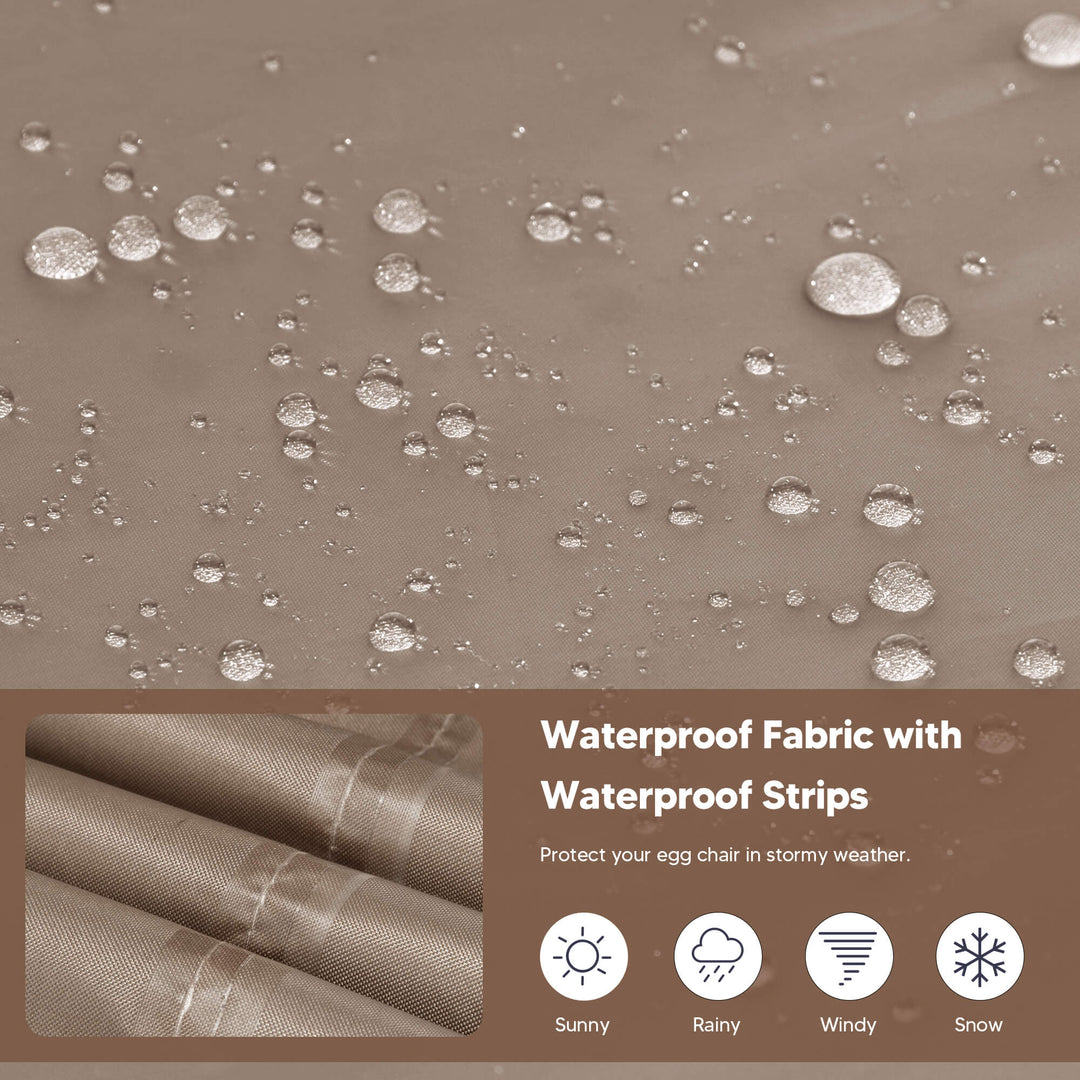 SUNCREAT Egg Chair Cover#size_egg-chair-c