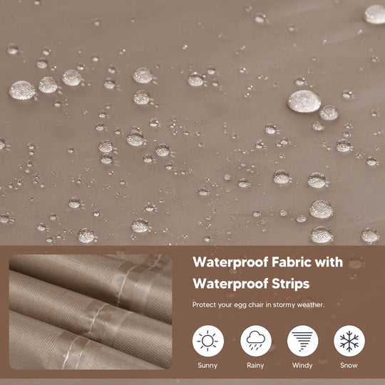 SUNCREAT Egg Chair Cover#size_egg-chair-c