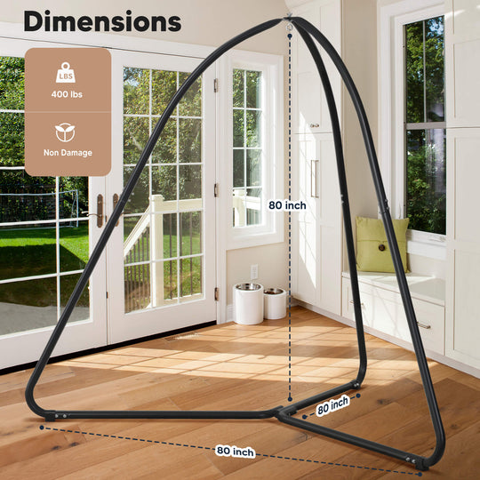 hammock chair stand#color_black