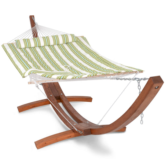 rope-hammock-with-wood-stand#color_green-beige