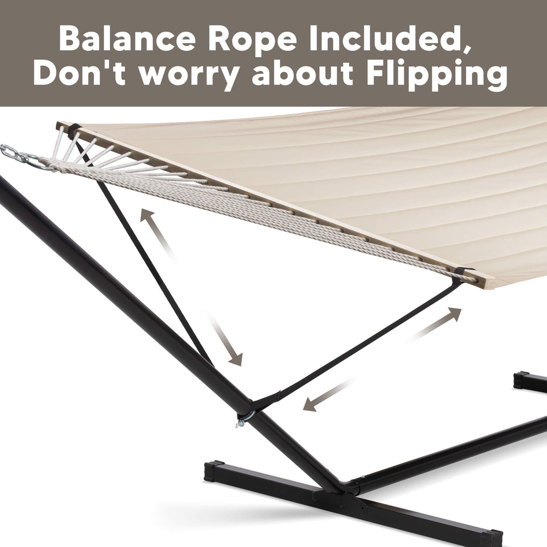 hammock with stand#color_white