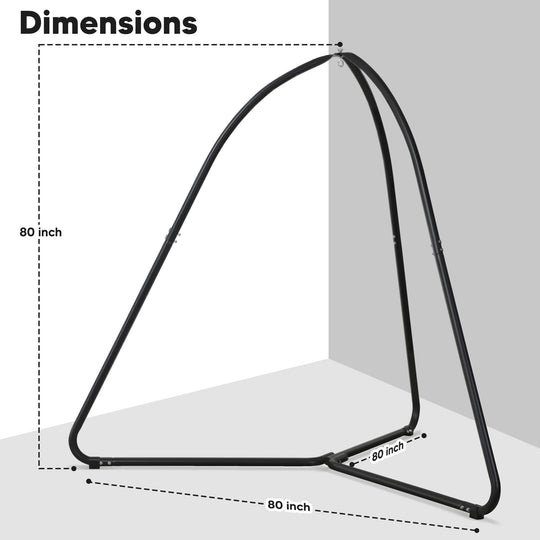 hammock chair stand#color_black