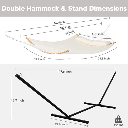 SUNCREAT-Double-Quilted-Hammock-with-Stand#color_beige