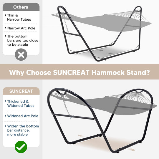 hammock with stand#color_white