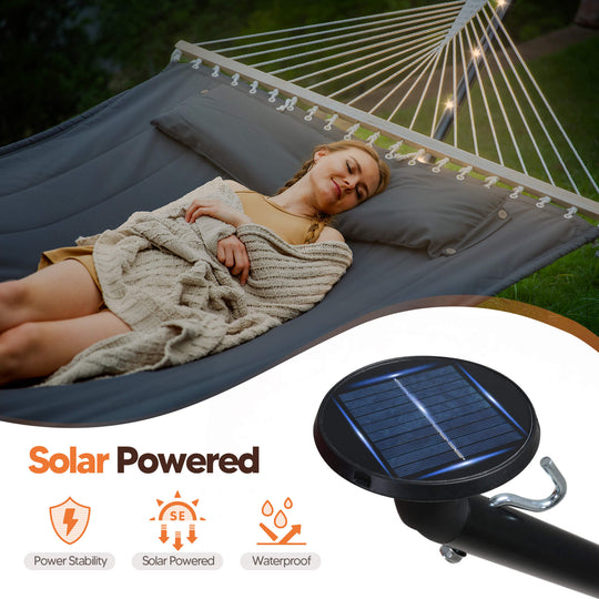 hammock with stand#color_dark-grey