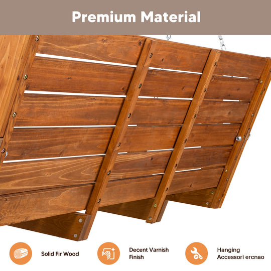 Wooden Swing and Stand#Size_5-ft-3-seats