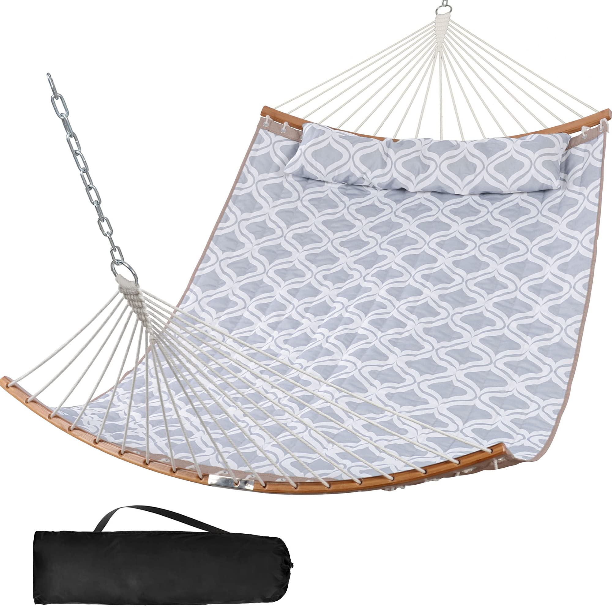 SUNCREAT-Double-Hammock-with-Curved-Bar-Gray-Drops#color_gray-drops