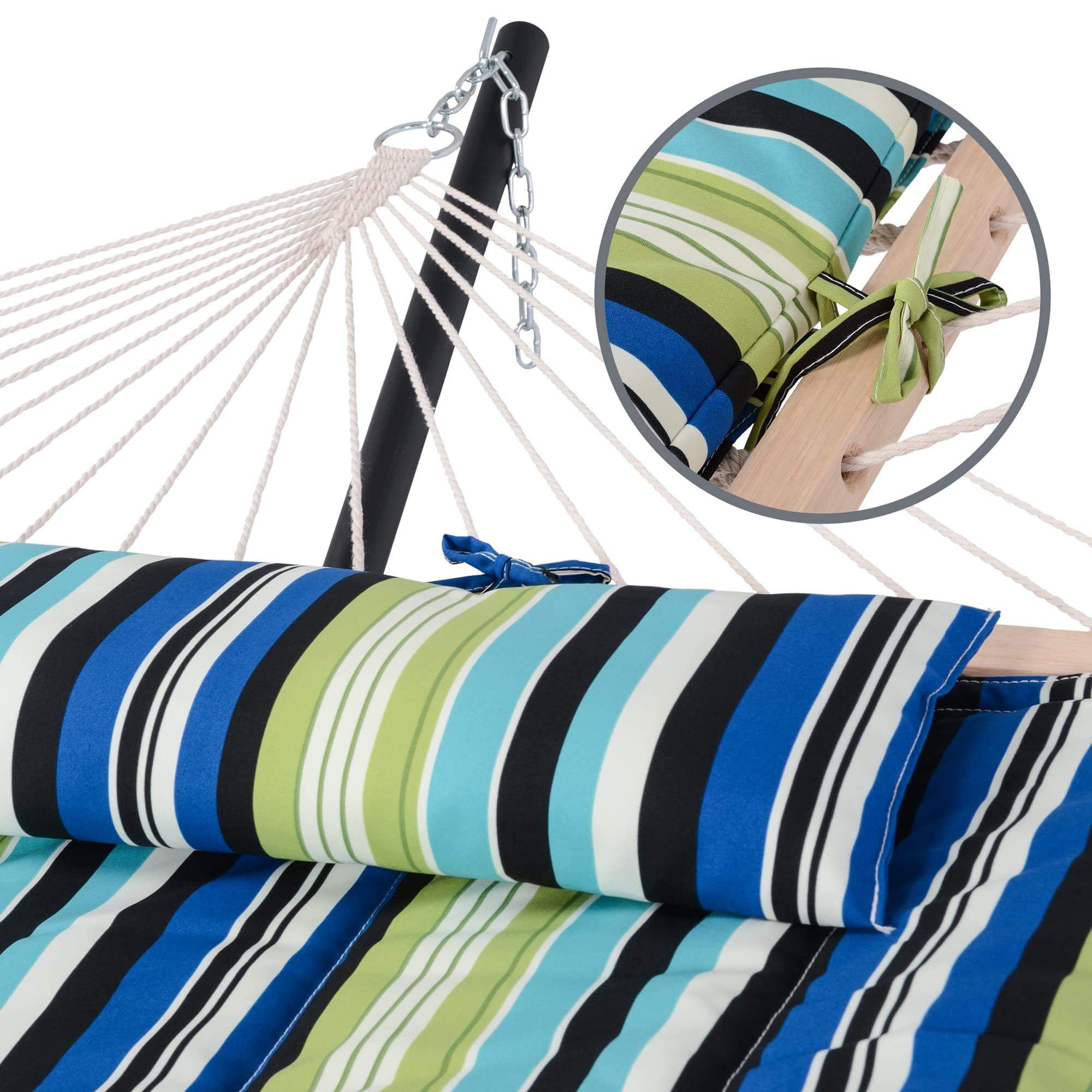 SUNCREAT-2-Layer-Cotton-Rope-Hammock-Blue-Green#color_blue-green