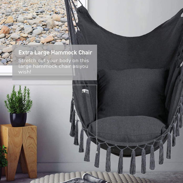 SUNCREAT Hammock Chair Gray#color_gray