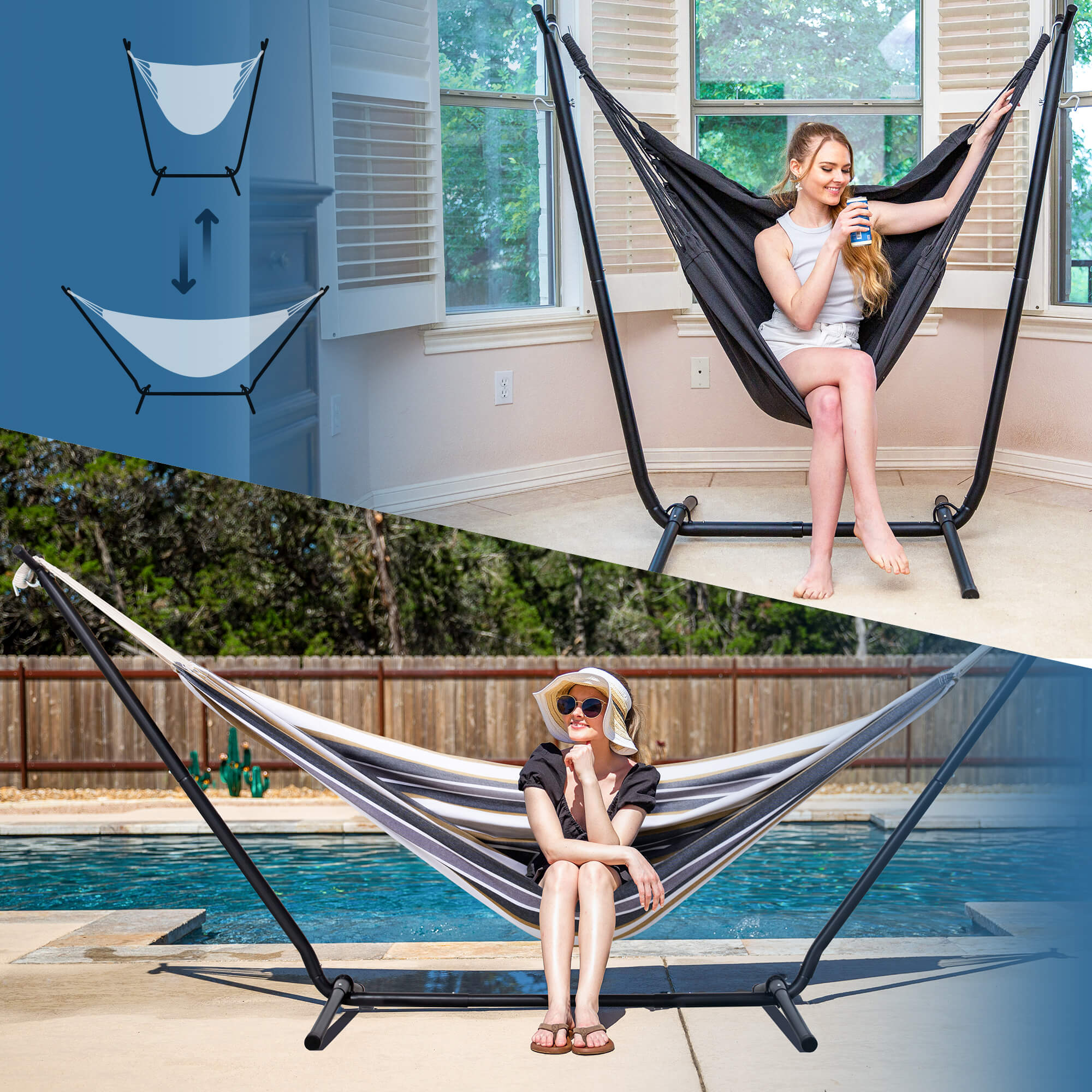SUNCREAT-2-in-1 Heavy-Duty-2-Person-Hammock-with-Stand#color_coffee-stripes