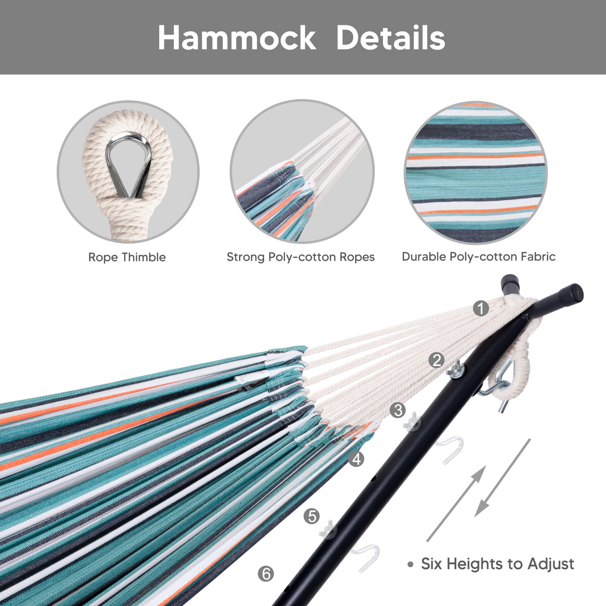 SUNCREAT-2-in-1 Heavy-Duty-2-Person-Hammock-with-Stand#color_light-green-stripes
