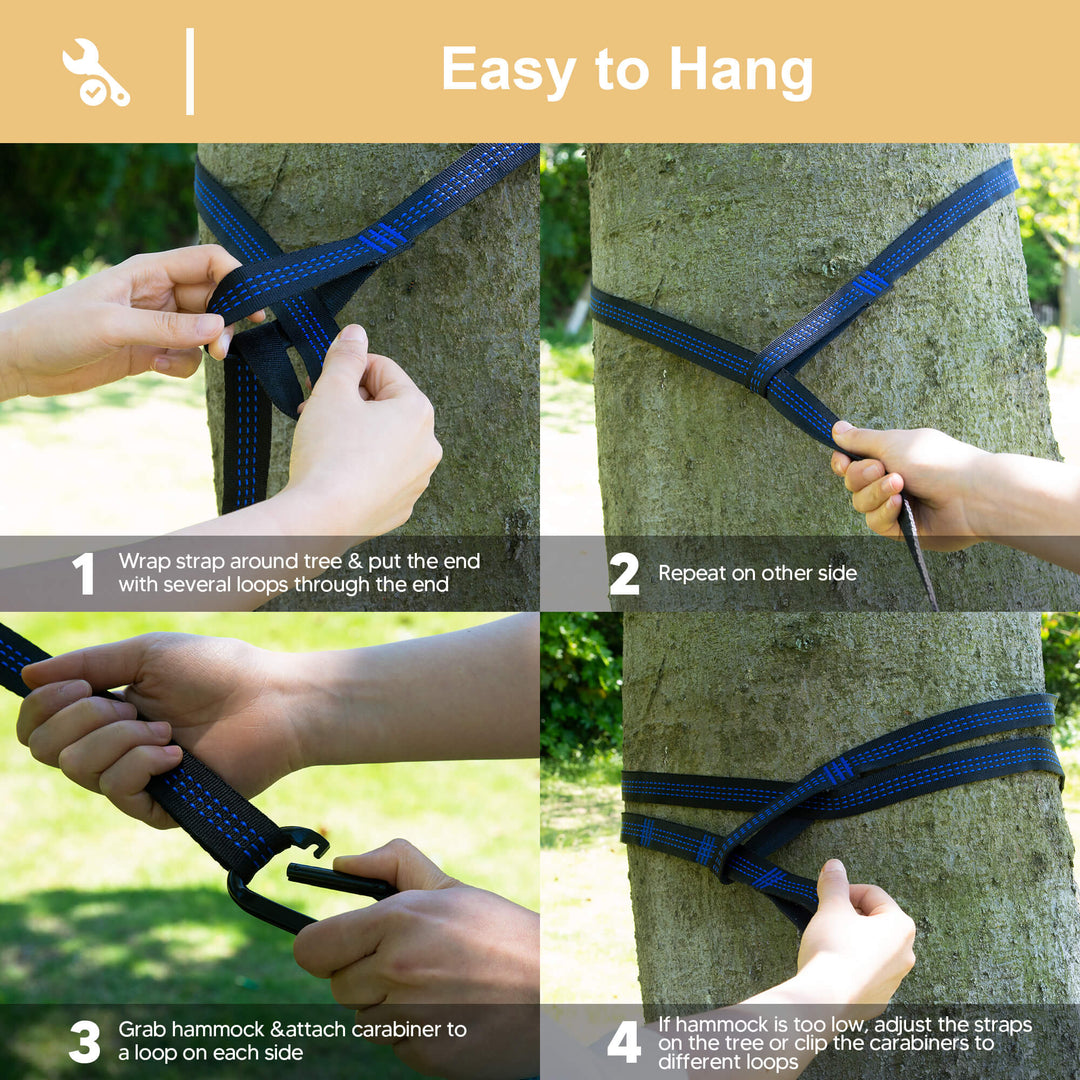 tree hammock swing#color_colorful-stripes