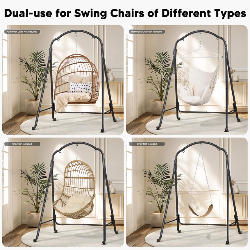 hammock chair stand#color_black