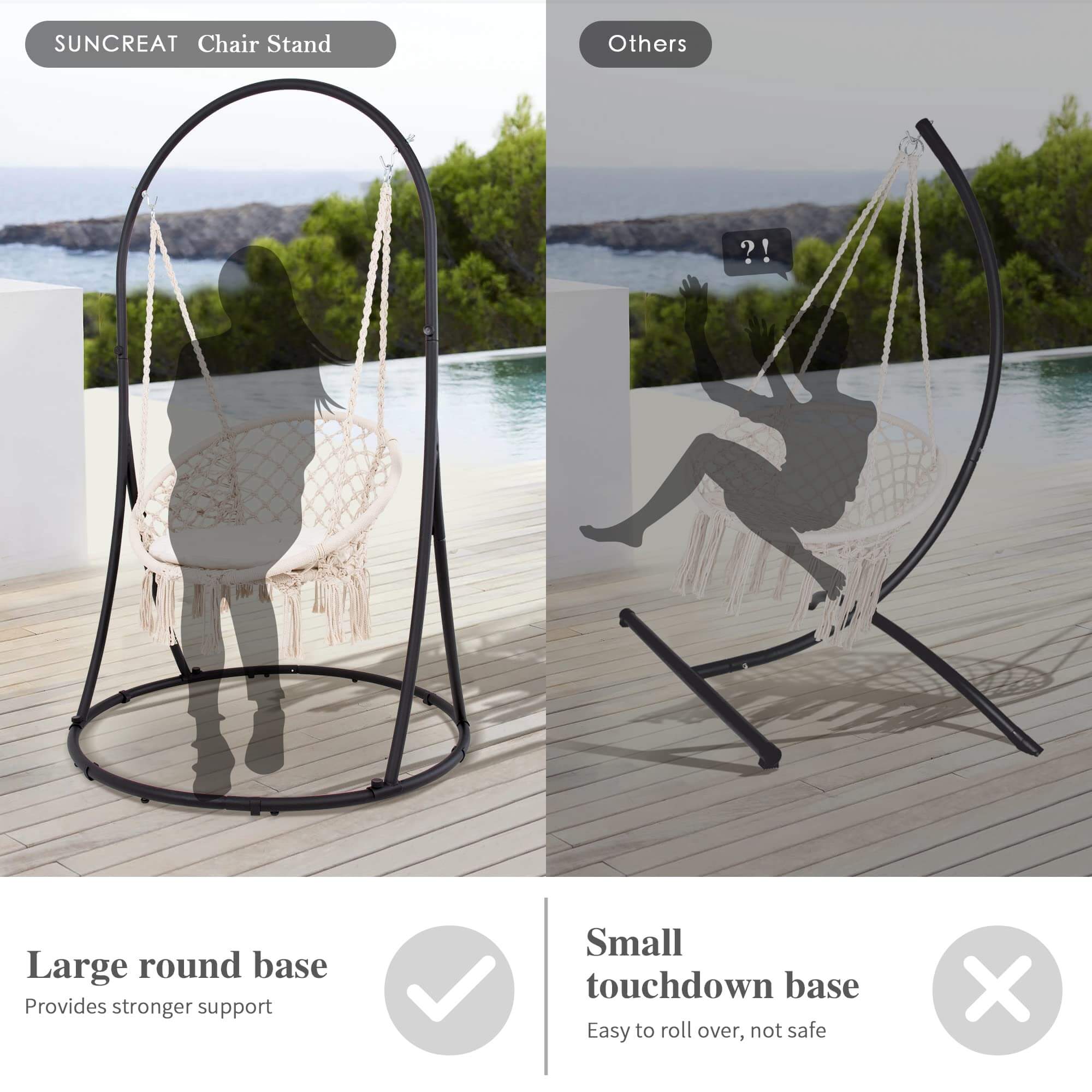 Heavy-Duty-Hammock-Chair-with-Stand#color_beige-2