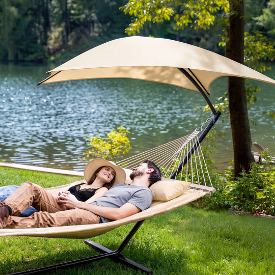 Standing Hammock with Stand#color_white