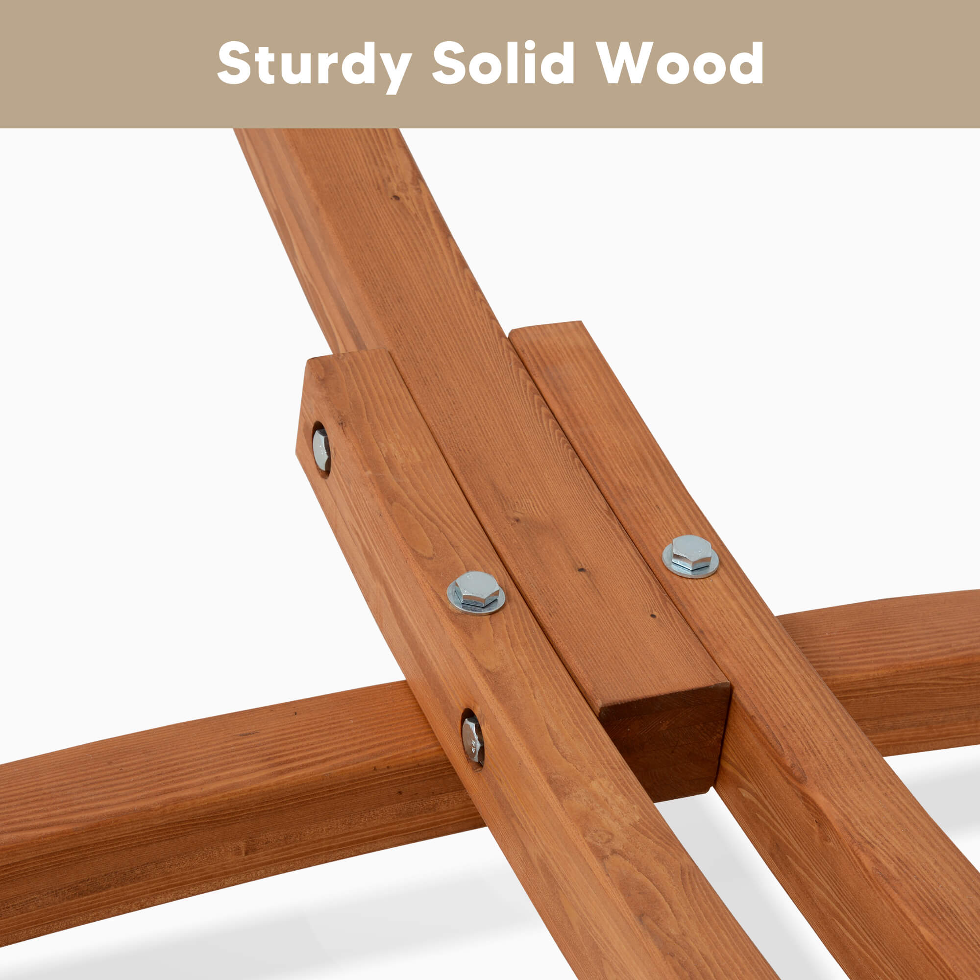 hammock with wooden stand#color_coffee-stripes