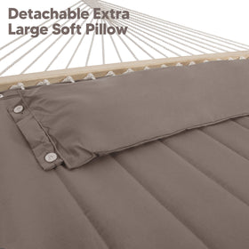 hammock with stand#color_brown