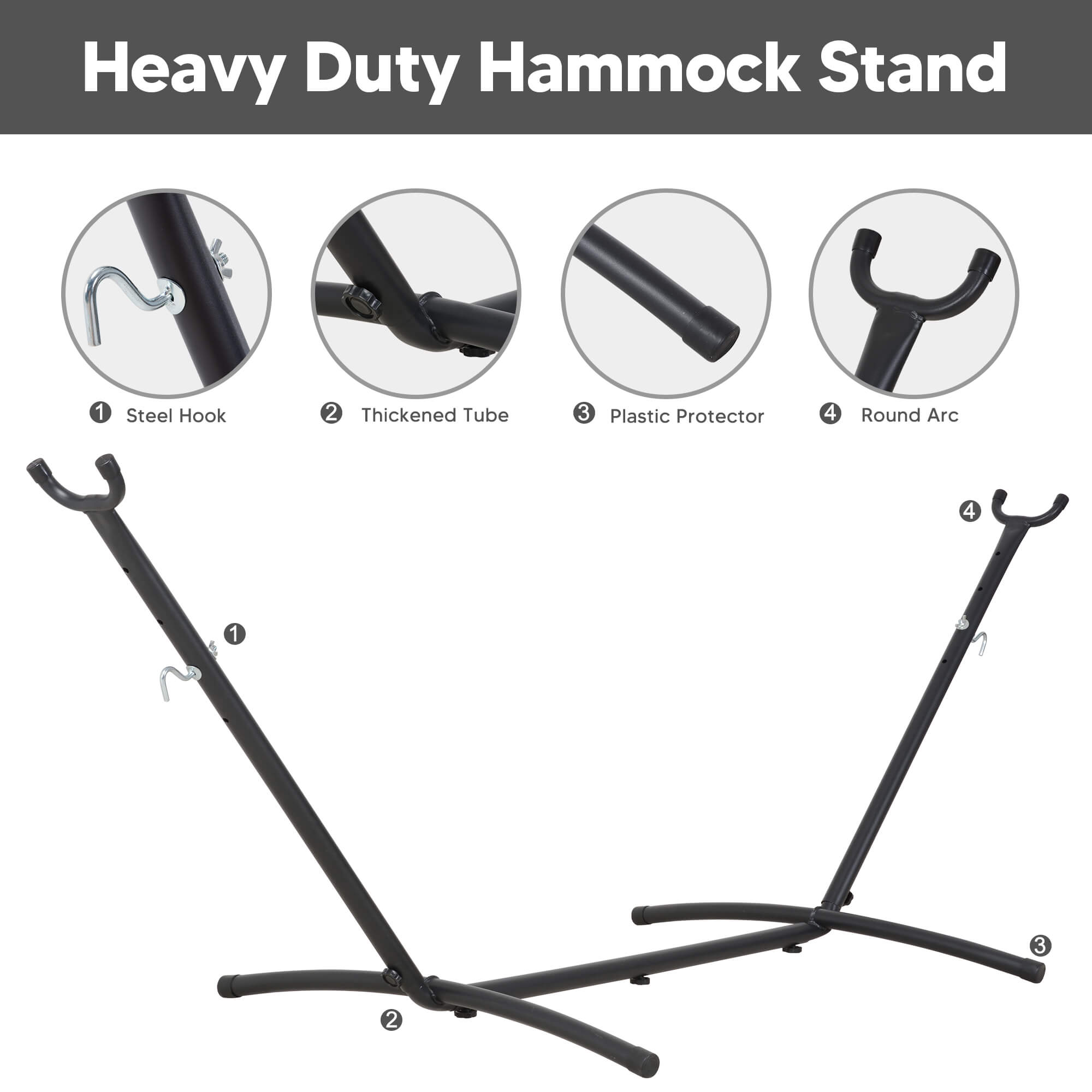 hammock with stand#color-h_dark-with-tassels