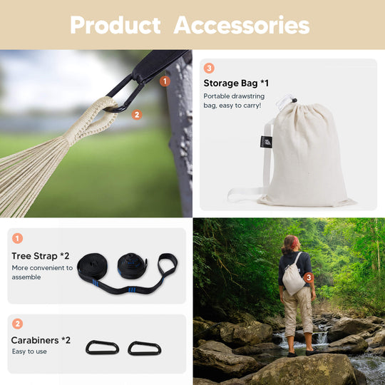 camping hammock#color_beige