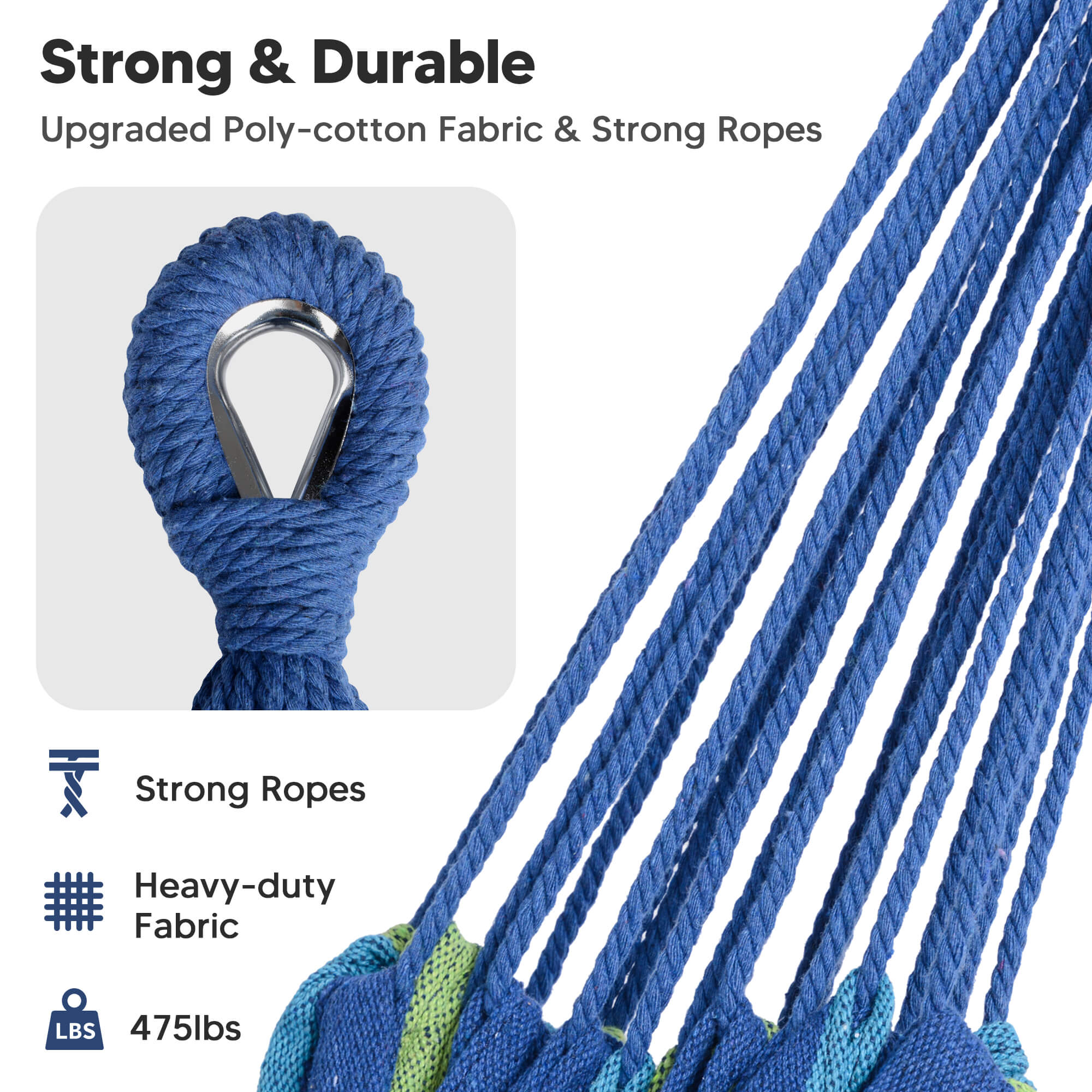 canping hammocks#color_blue-stripe