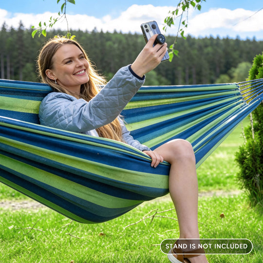 Camping Hammock for Outdoor#Color_blue-stripe