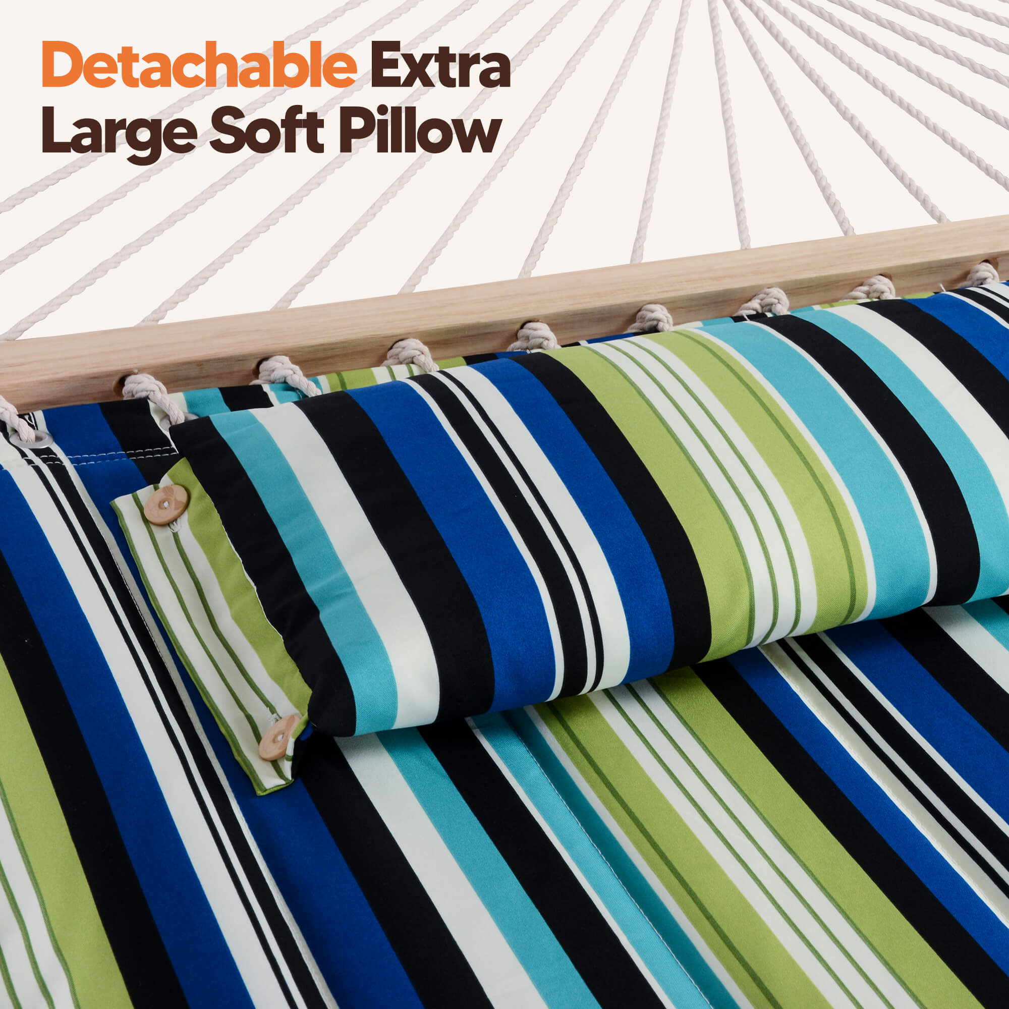 hammock with stand#color_blue-aqua