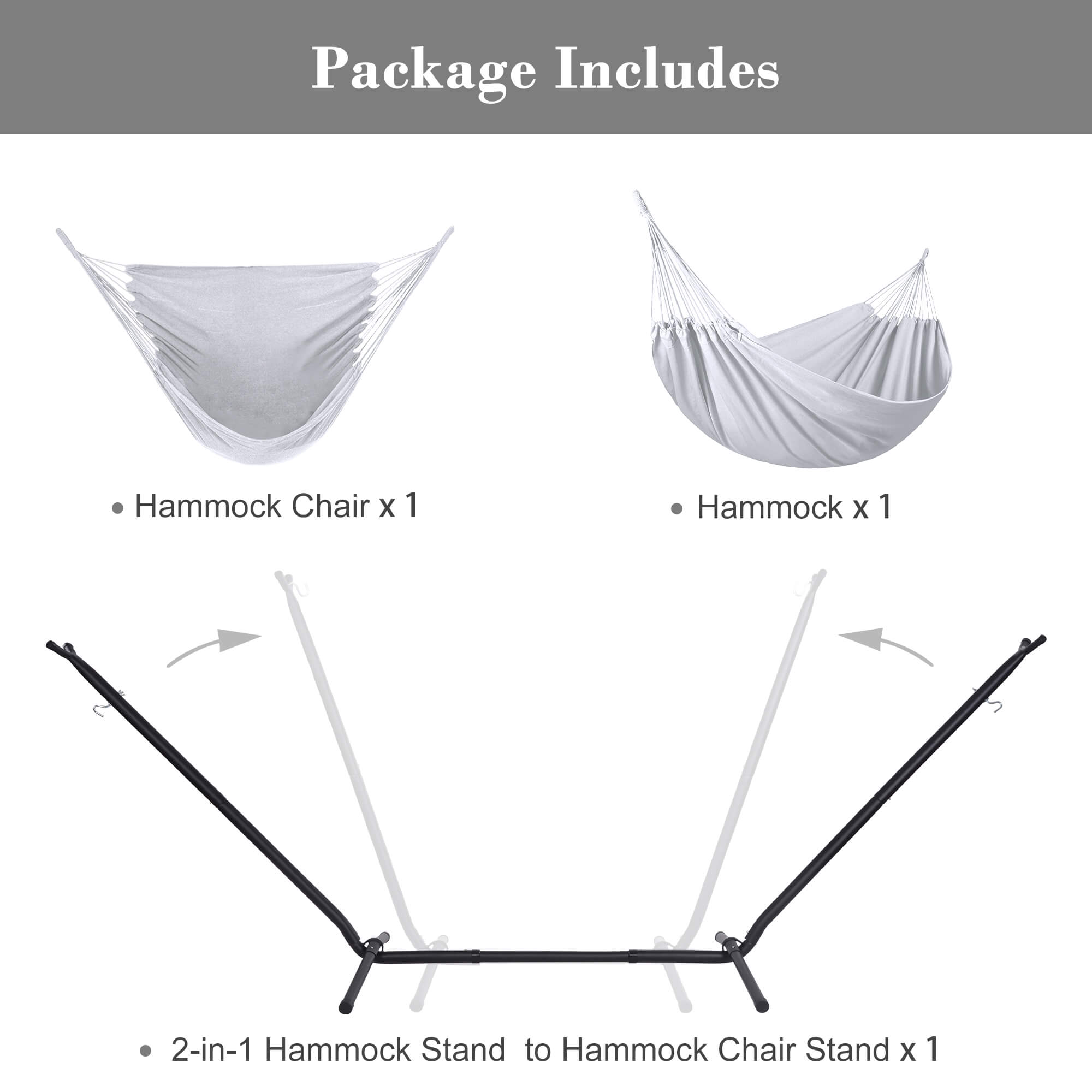 SUNCREAT-2-in-1 Heavy-Duty-2-Person-Hammock-with-Stand#color_light-gray