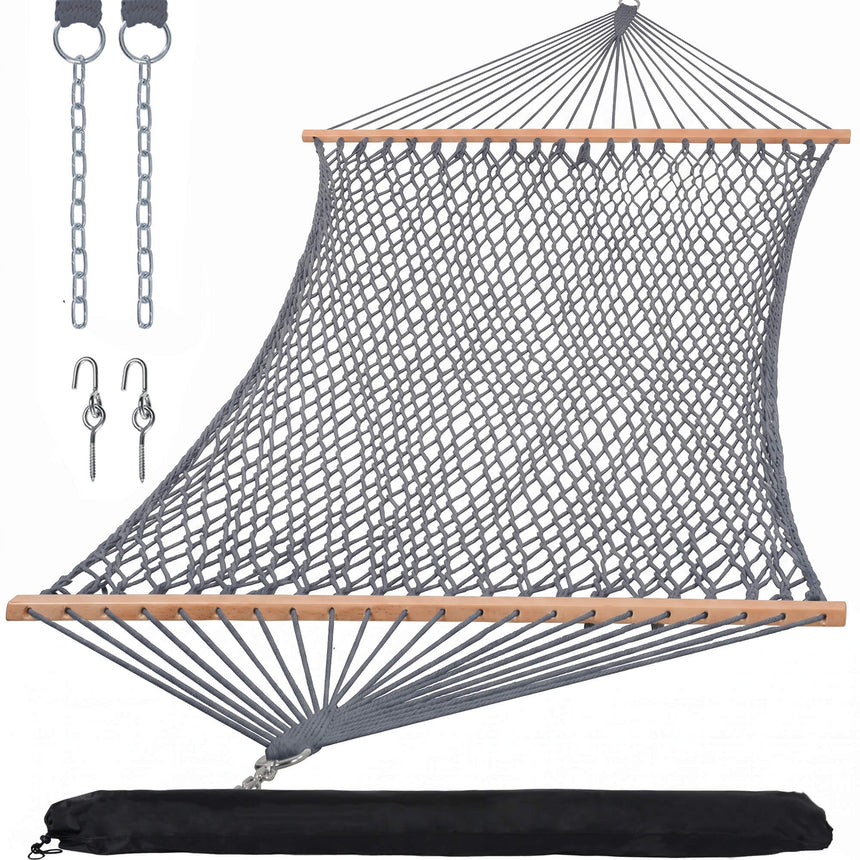 SUNCREAT-Cotton-Rope-Double-Hammock-Natural#color_gray