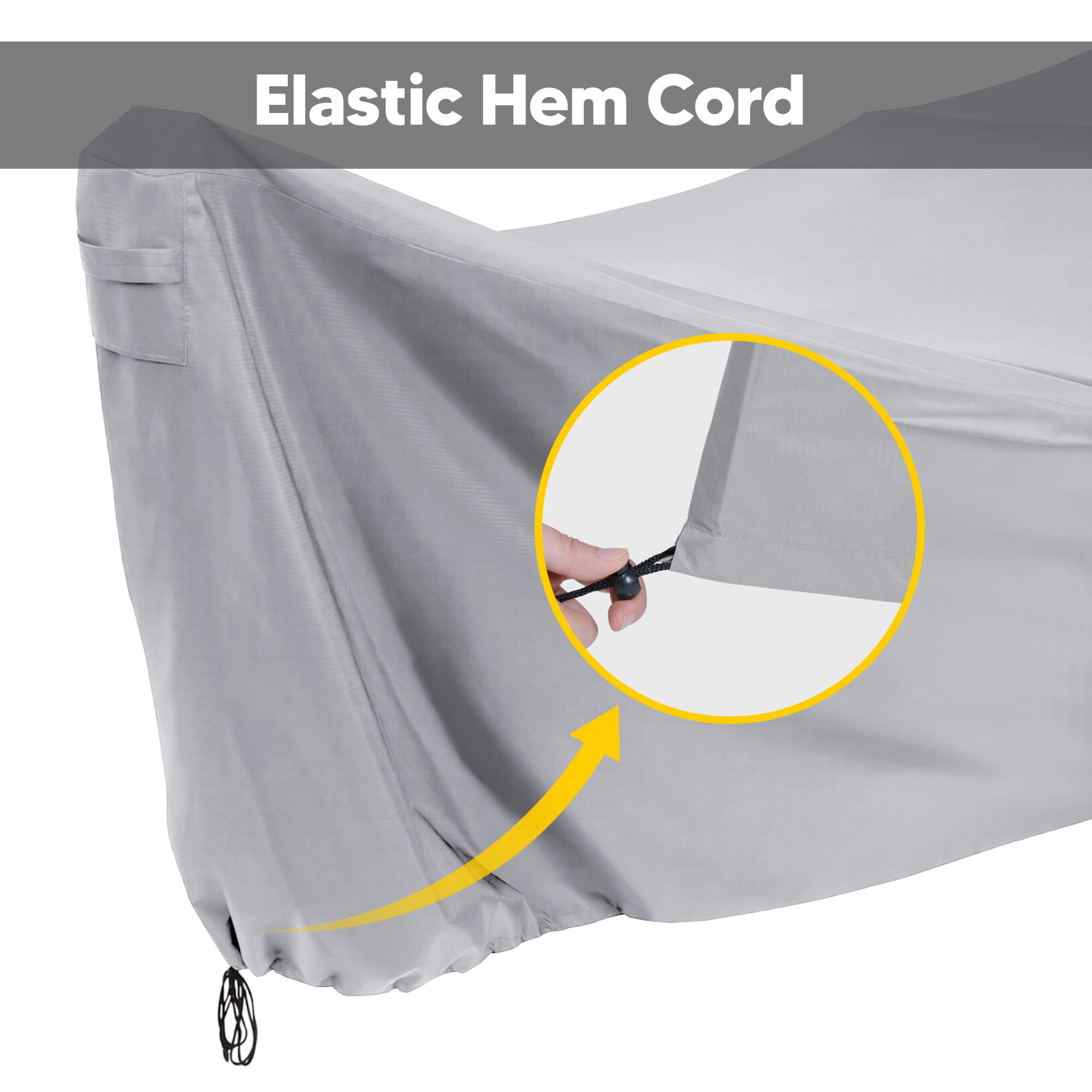 SUNCREAT Hammock Cover#size_14ft#color_gray