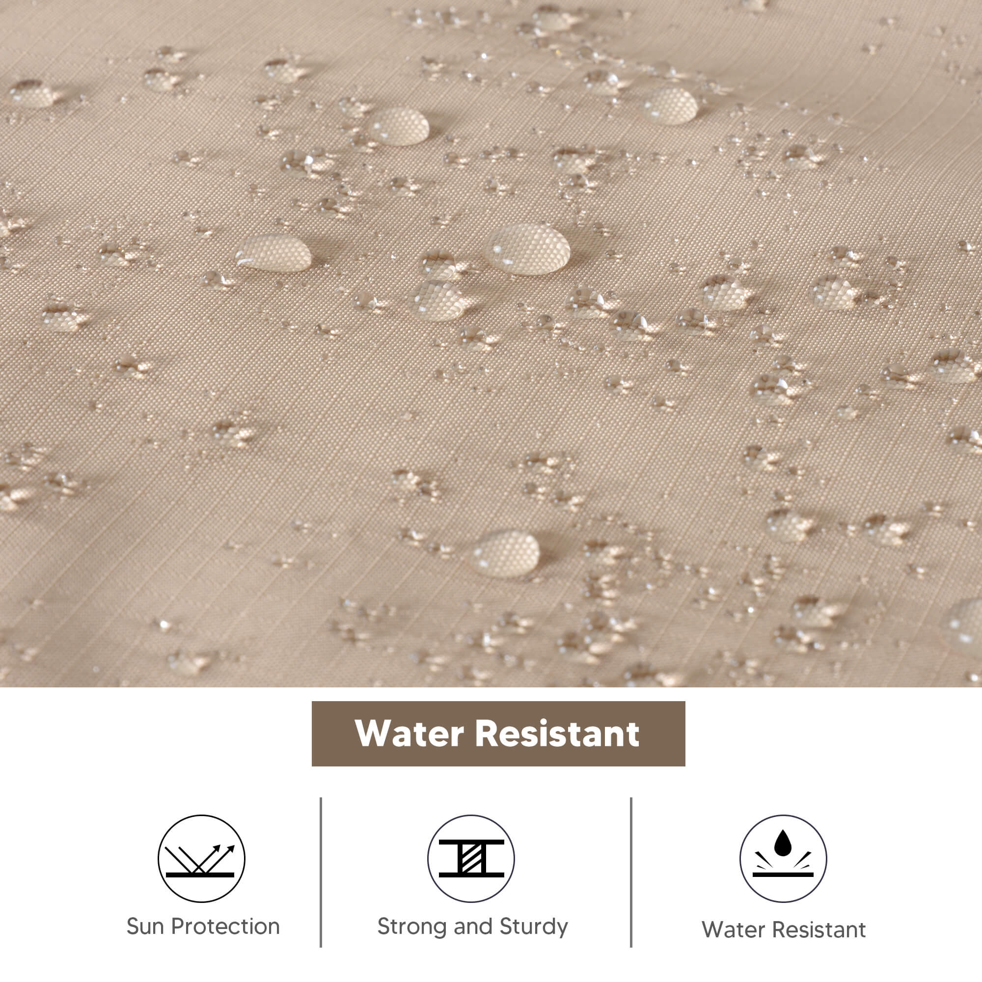 SUNCREAT Hammock Cover#size_14ft#color_brown