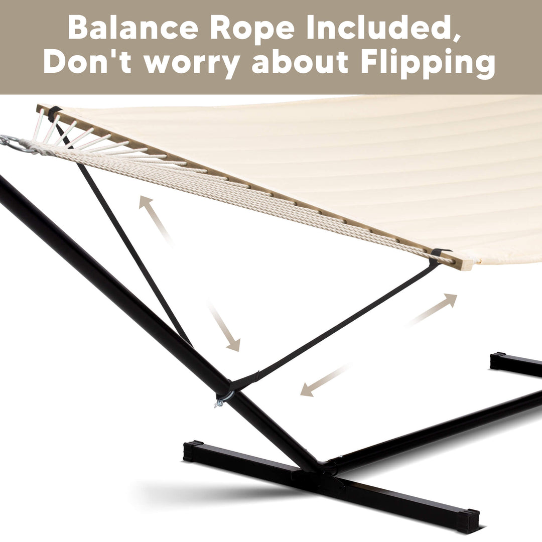Standing Hammock with Stand, and Sun-Protective Canopy for Outdoor | SUNCREAT