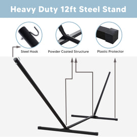 SUNCREAT-Double-Quilted-Hammock-with-Stand#color_yellow-blue