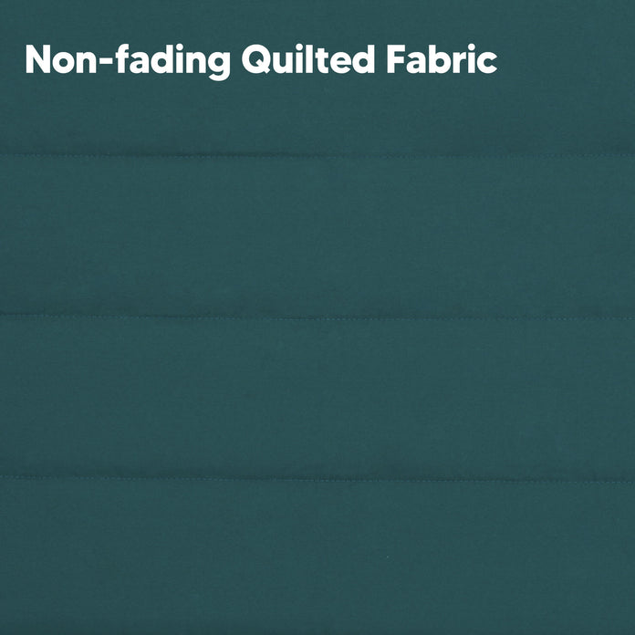 SUNCREAT Quilted Fabric Hammock#color_dark-green