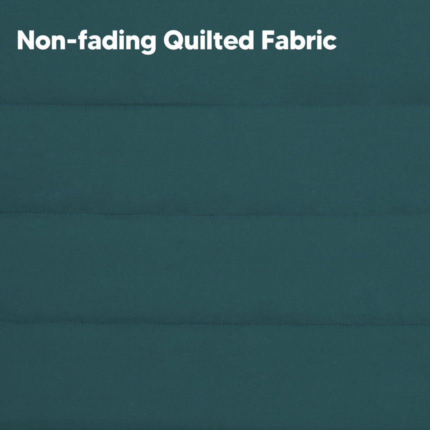 SUNCREAT Quilted Fabric Hammock#color_dark-green