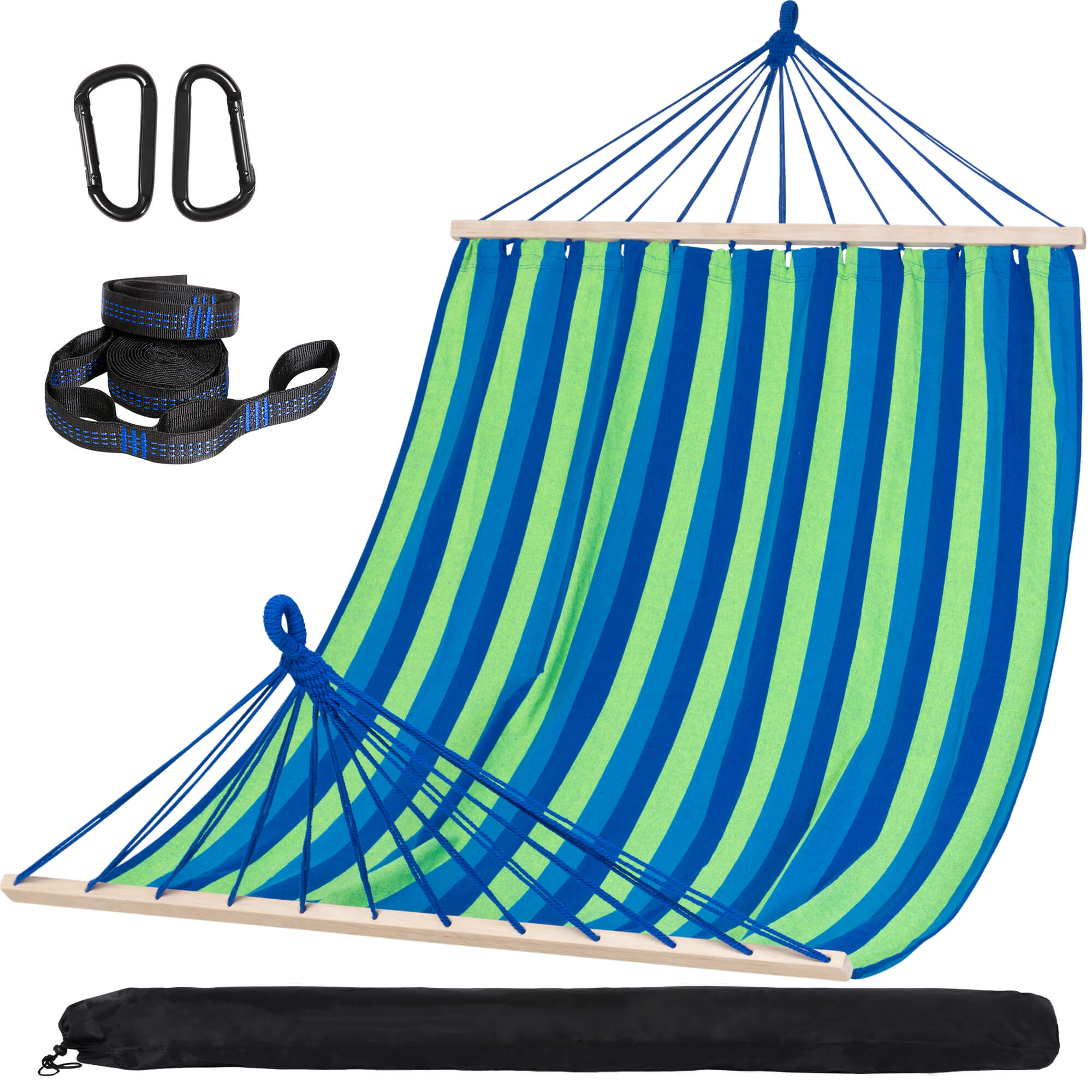 tree hammock swing#color_blue-stripe