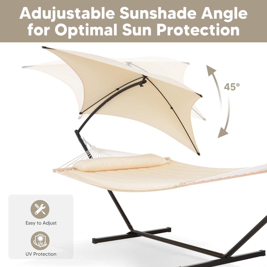 Standing Hammock with Stand#color_white