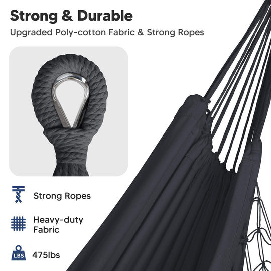 canping hammocks#color_gray-with-tassels
