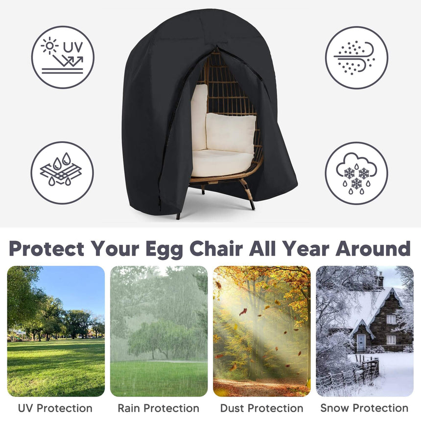 SUNCREAT Egg Chair Cover#size_for-egg-chair-large-black
