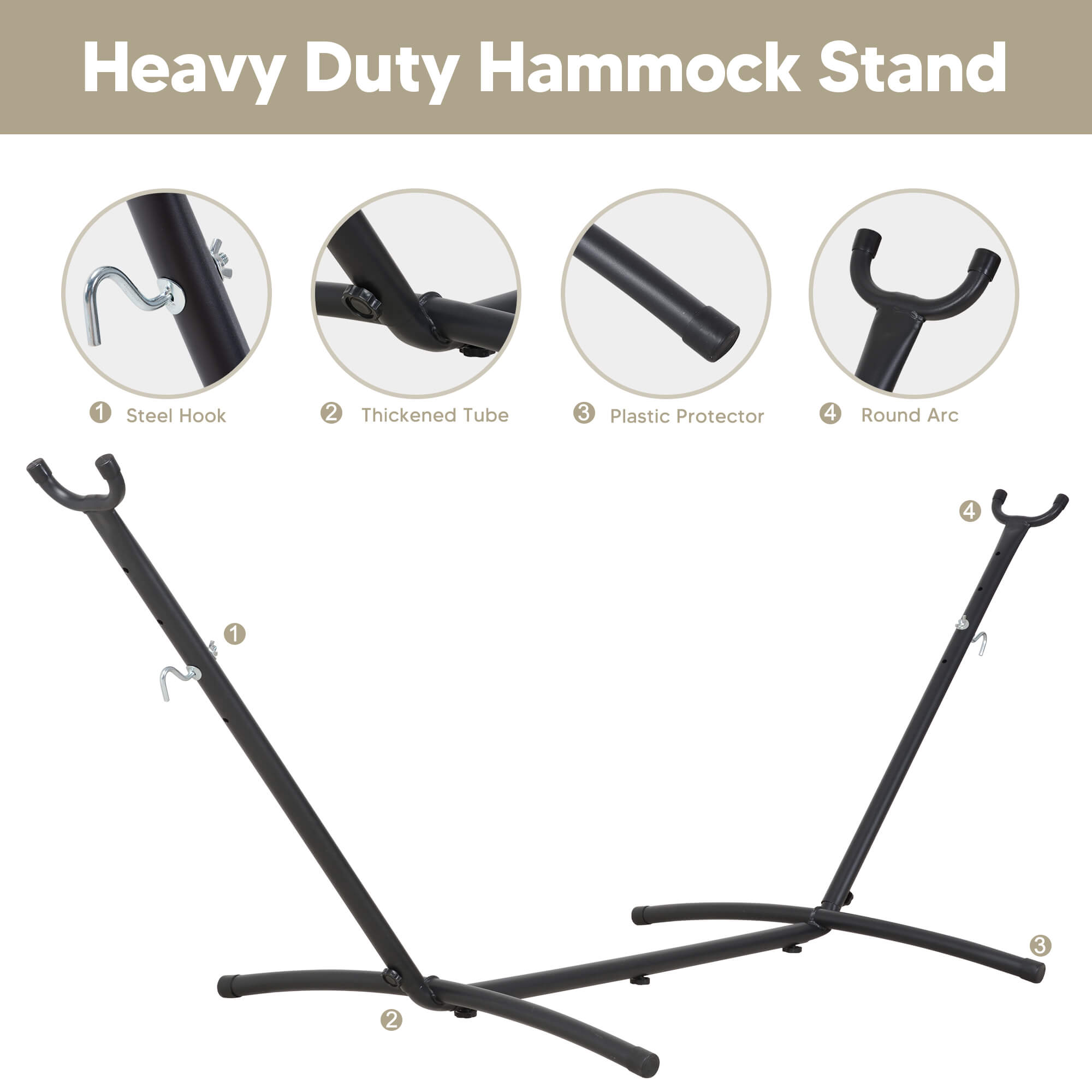 hammock with stand#color-h_white
