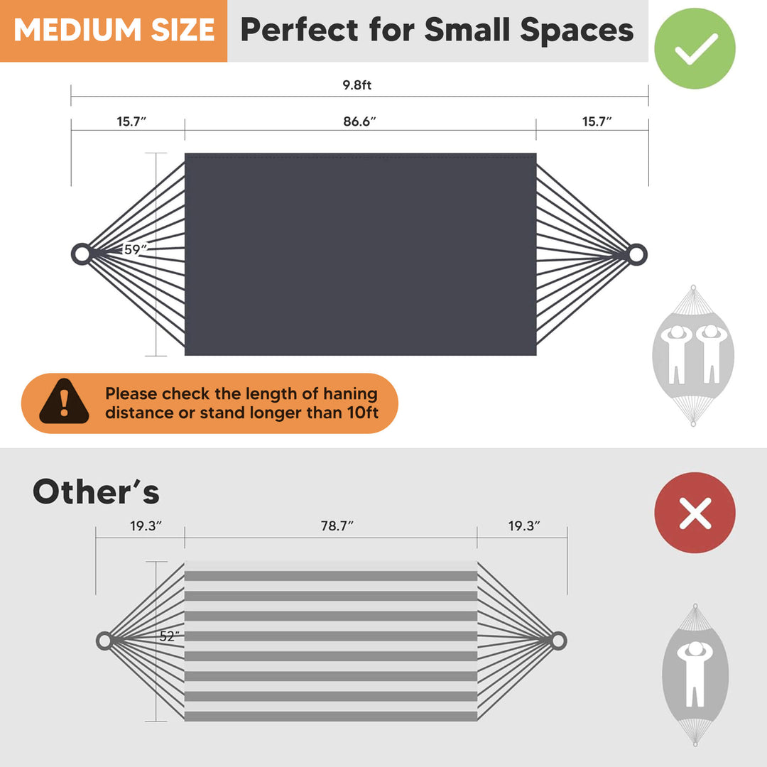 Camping Hammock for Outdoor#Color_dark-gray