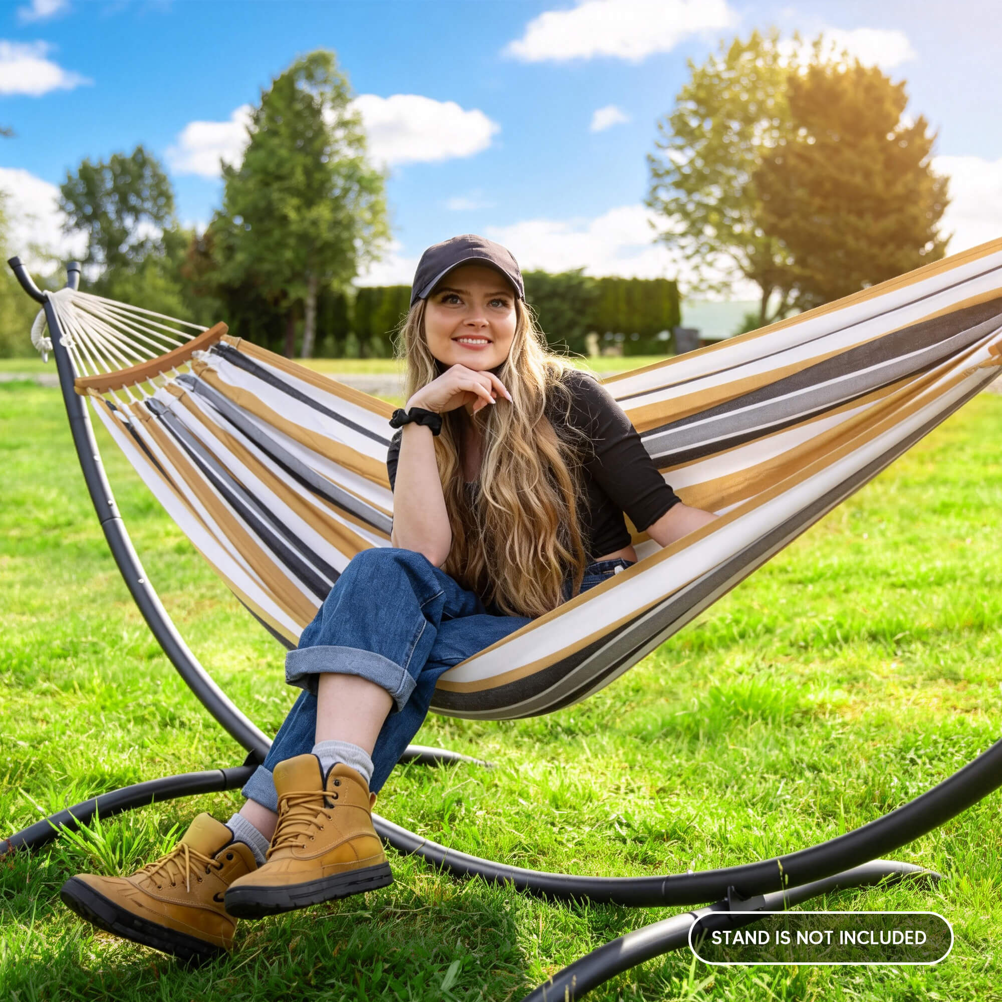 canping hammocks#color_coffee-stripes