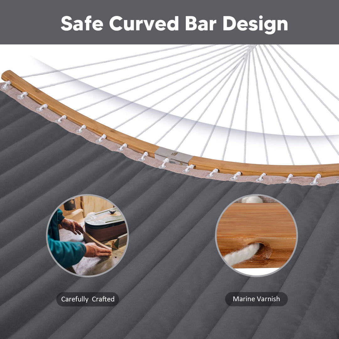 hammock with stand and sunshade#color-c_dark-gray