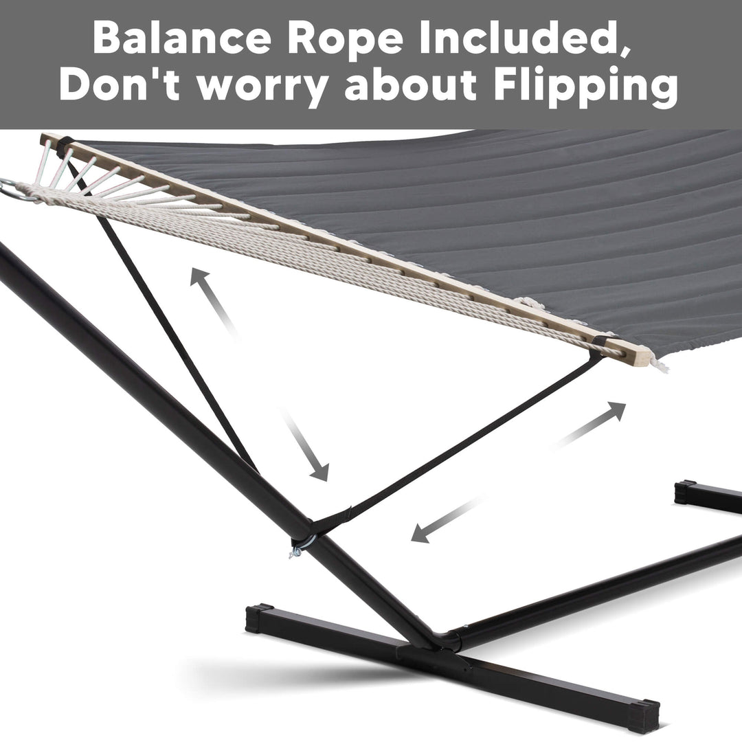 Standing Hammock with Stand, and Sun-Protective Canopy for Outdoor | SUNCREAT