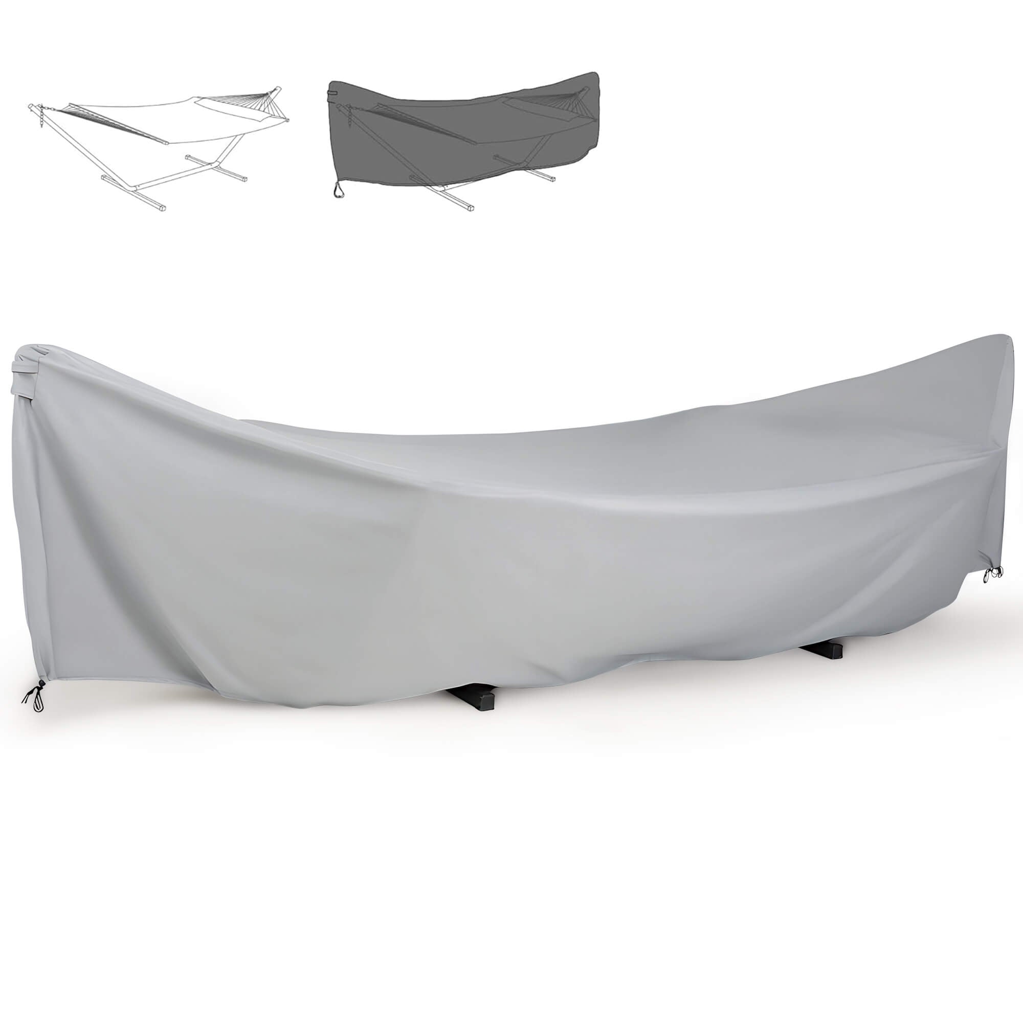 SUNCREAT Hammock Cover#size_11-12ft#color_gray