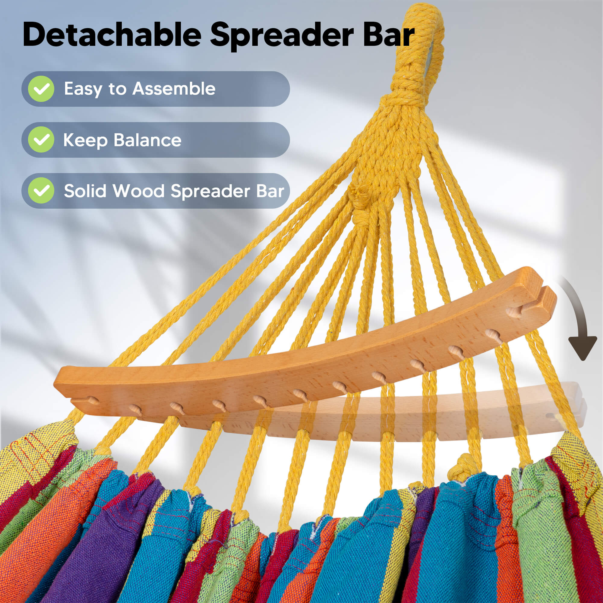 canping hammocks#color_colorful-stripes