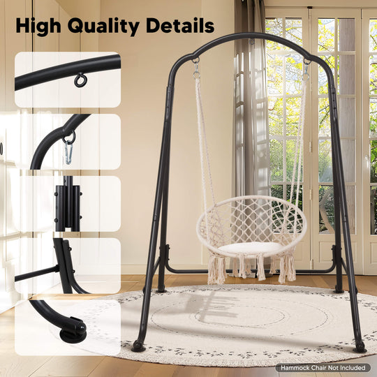 hammock chair stand#color_black