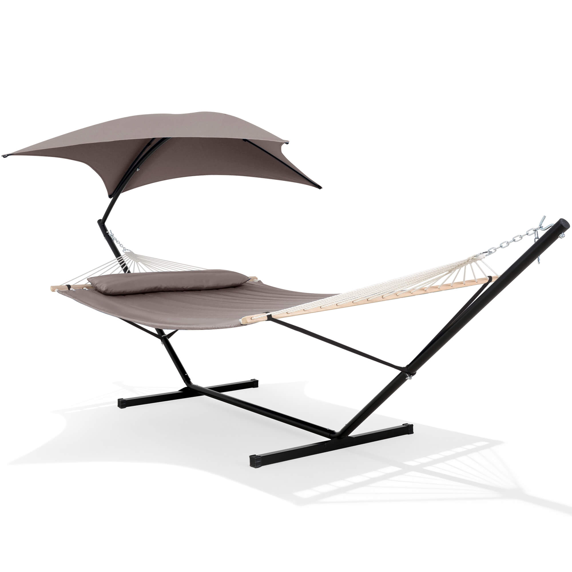 Standing Hammock with Stand#color_brown