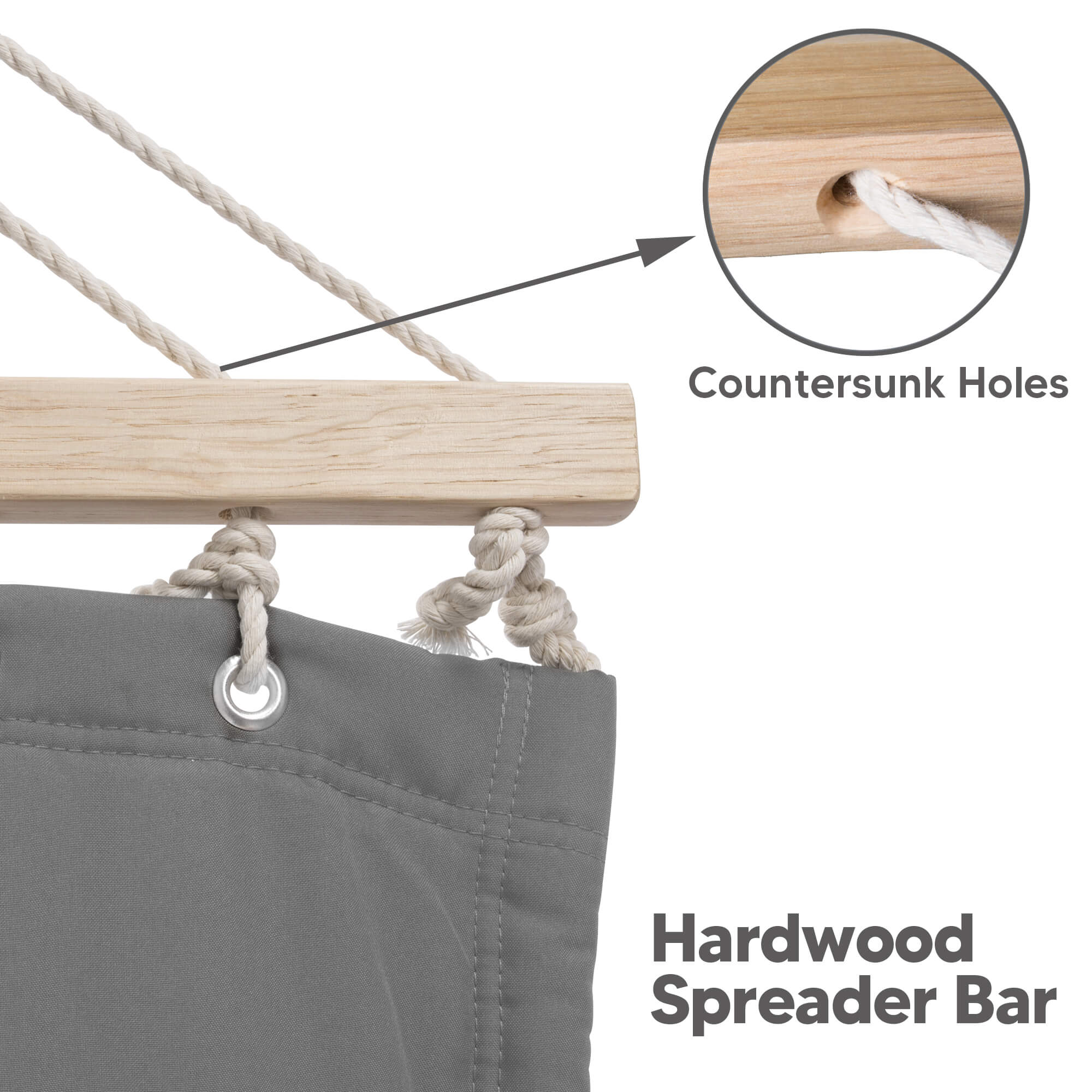 Standing Hammock with Stand#color_light-gray