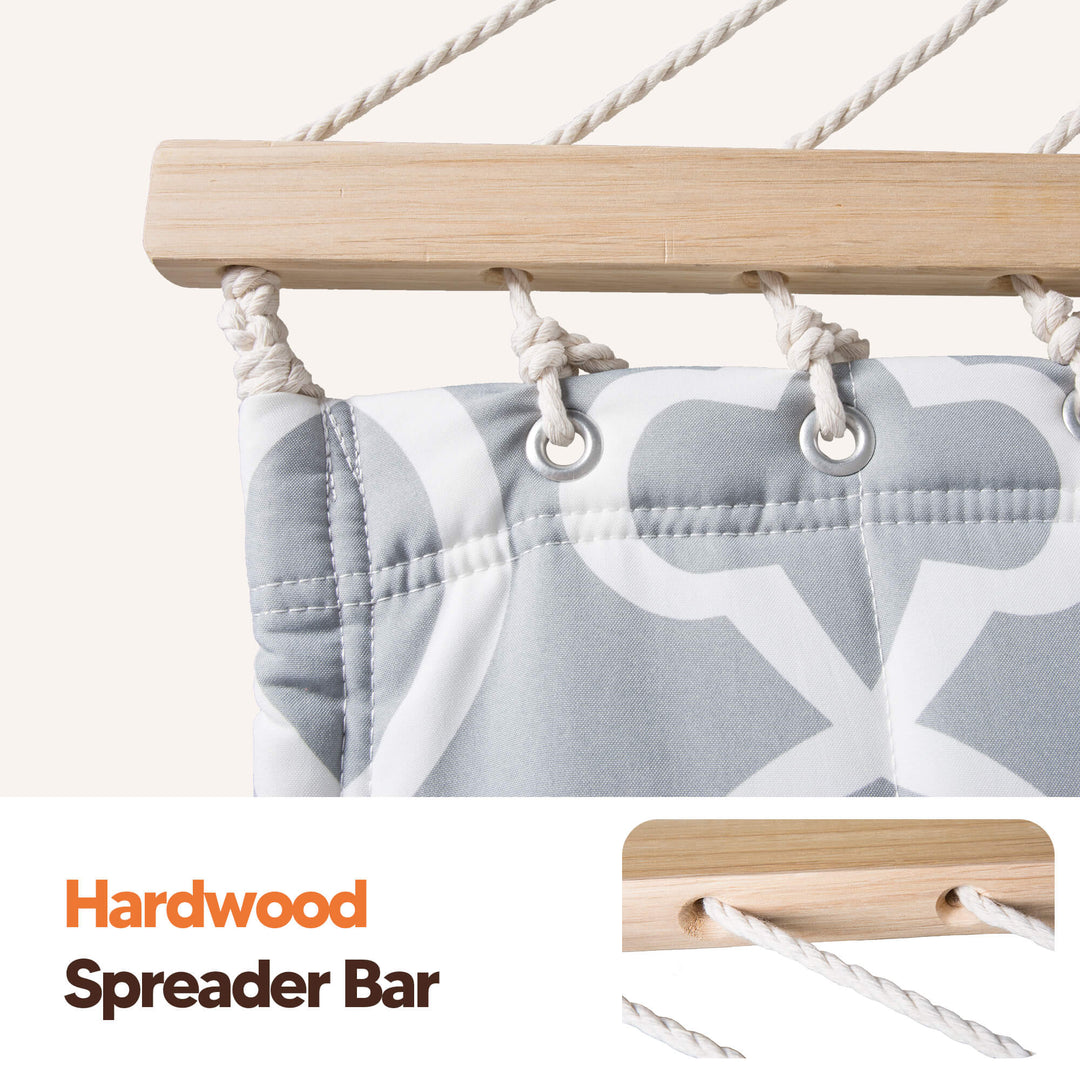 hammock with stand#color_light-gray