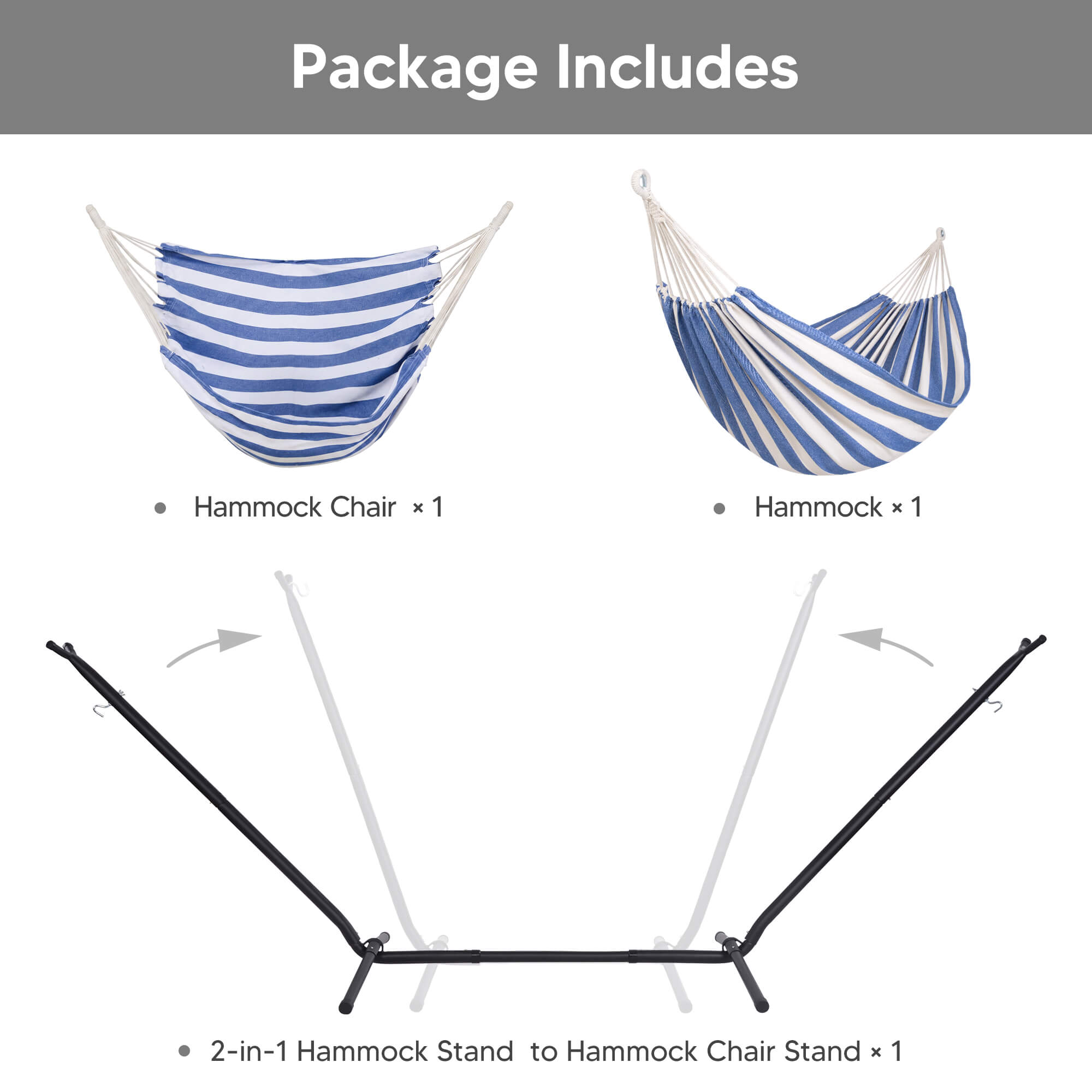SUNCREAT-2-in-1 Heavy-Duty-2-Person-Hammock-with-Stand#color_blue-striped-combo